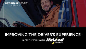 FreightWaves Webinar: Improving the Driver's Experience