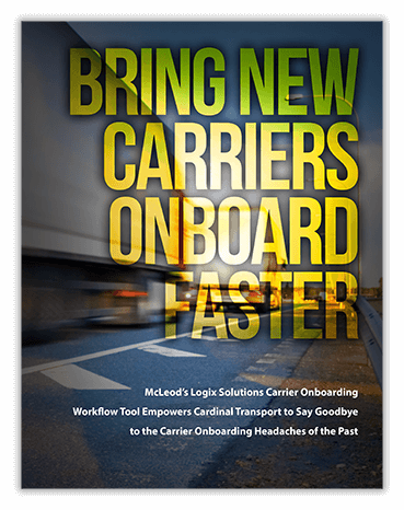 Bring New Carriers Onboard Faster