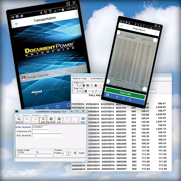 Mobile Capture Document Access & Scanning for Truck Drivers McLeod